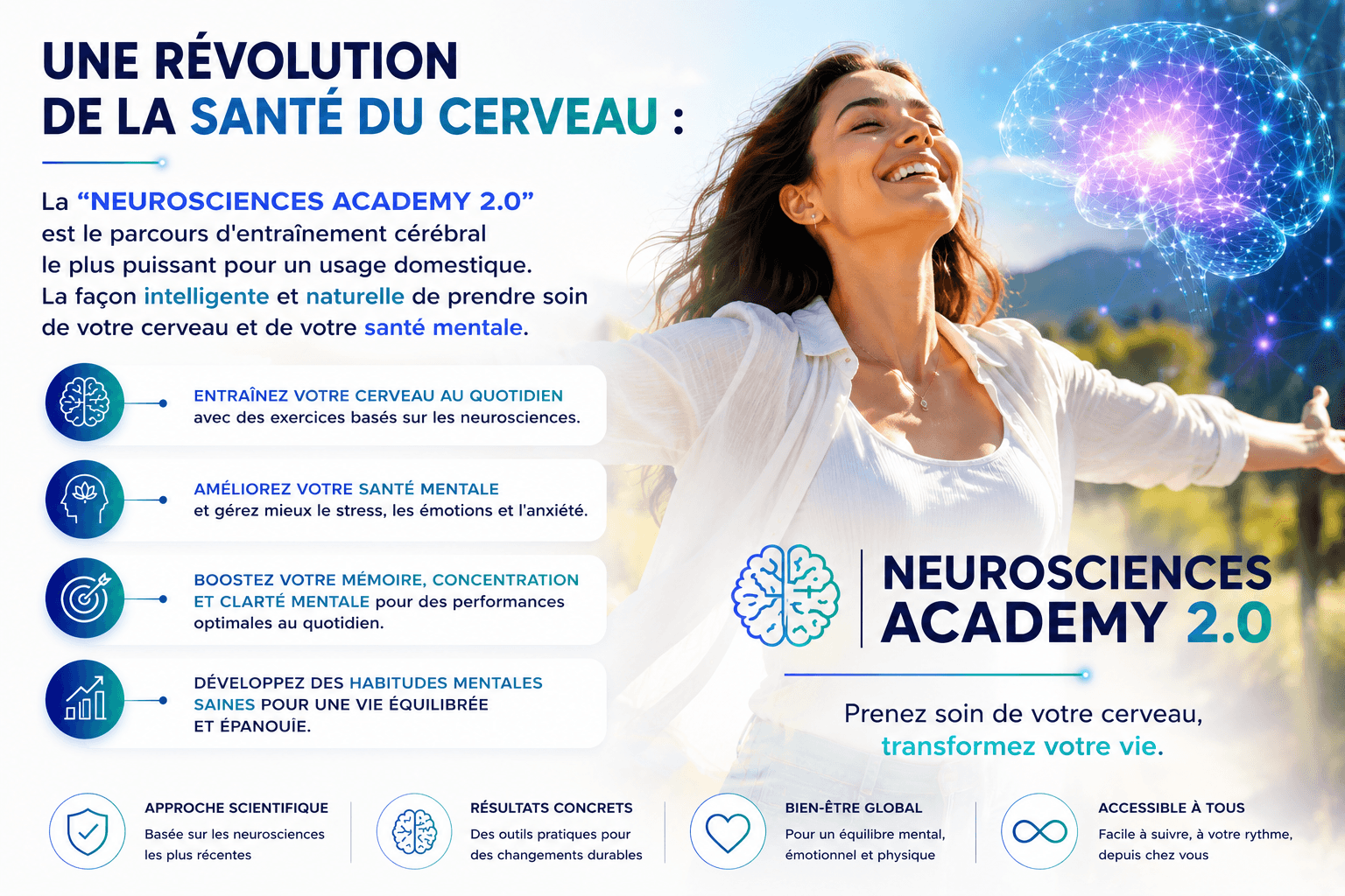 Une révolution de la santé du cerveau