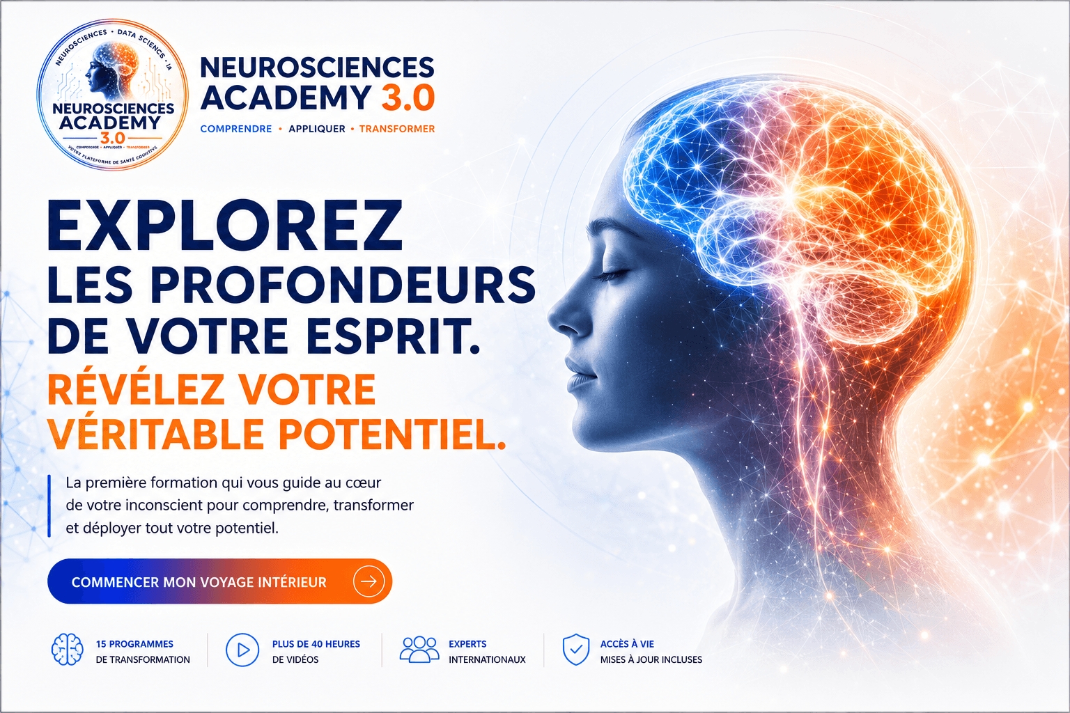 Explorez les profondeurs de votre esprit avec Neurosciences Academy 3.0