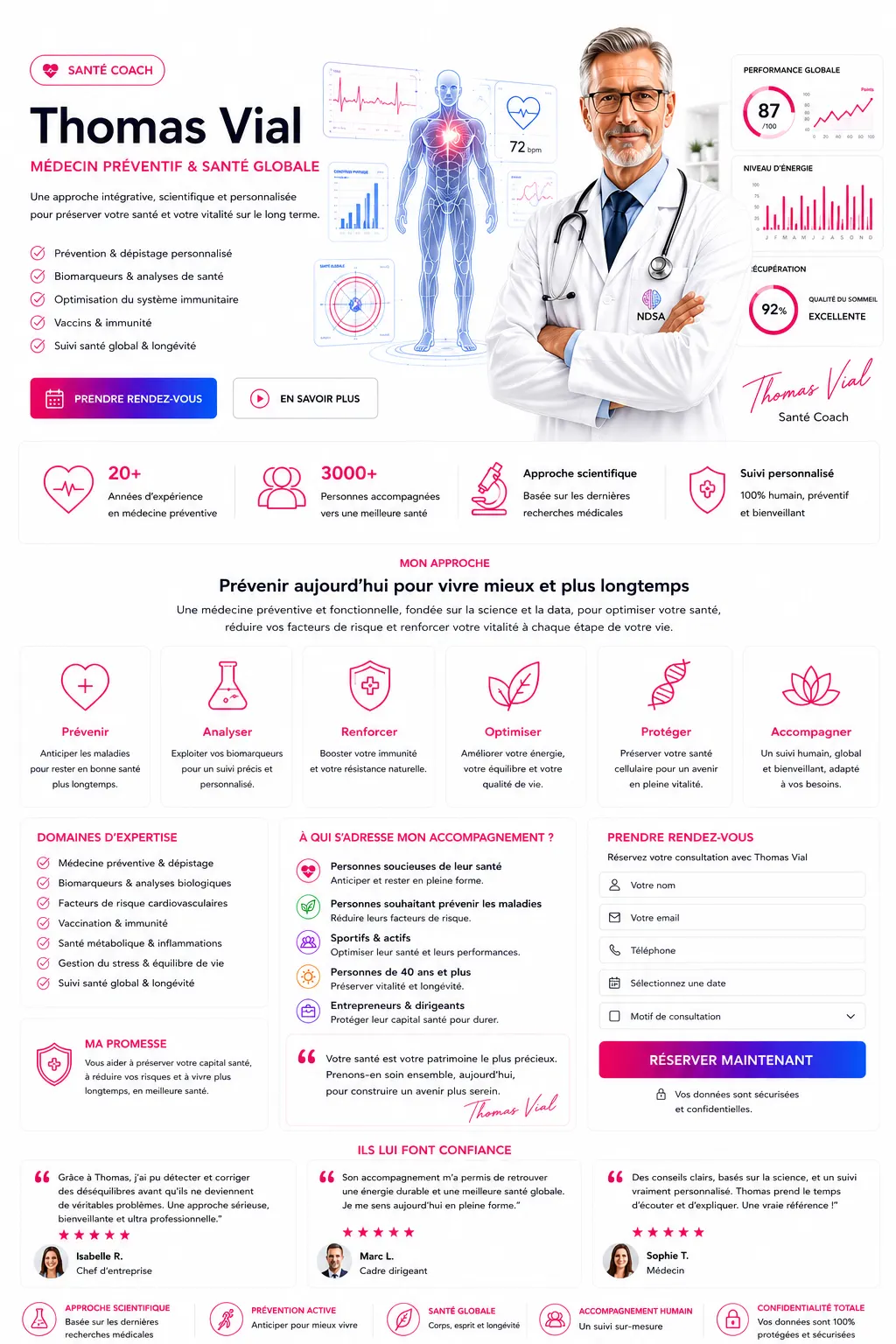 Santé Préventive — NDSA